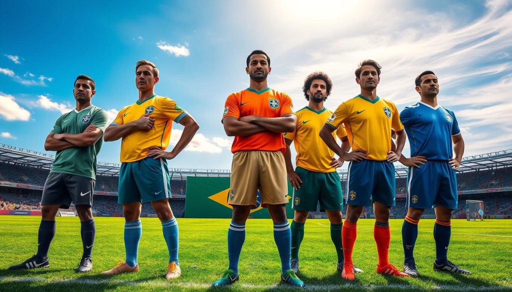 Conquista dos 5 títulos mundiais: glória do brasil