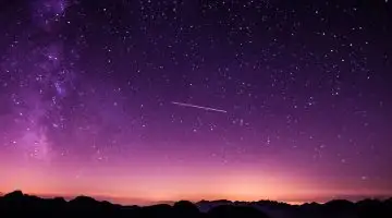 Ceu noturno com Via Lactea